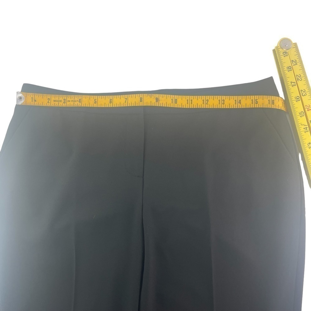 SEMANTIKS Dress Trousers Pants Wool Blend Black Size 8 - Picture 10 of 11